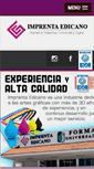 Mobile Screenshot of imprentaedicano.com